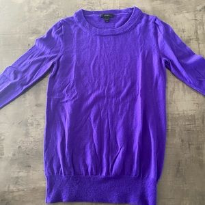 J. CREW - Women’s Purple Pull Over Sweater SOLD